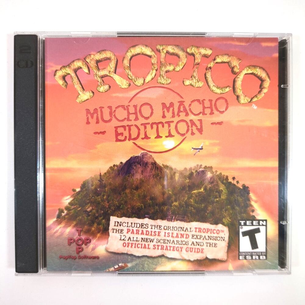 Tropico Mucho Macho Edition PC Video Game Paradise Island Expansion